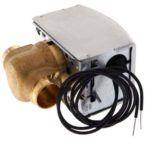 Honeywell Home V8043A5029 - 3/4" Sweat Connection Zone Valve, normally closed, 300 psi (24v)