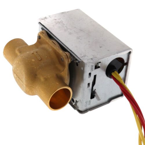 Honeywelll V8043E1012 - 3/4" Sweat Zone Valve (Connection = 18" Leads)