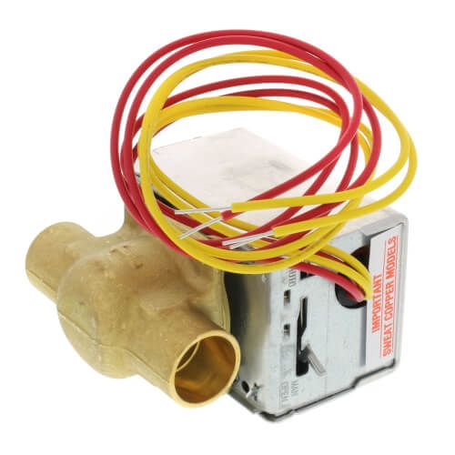 Honeywell Home V8043E1061 - 3/4" Sweat Connection Zone Valve, normally closed, 8 Cv (24v)
