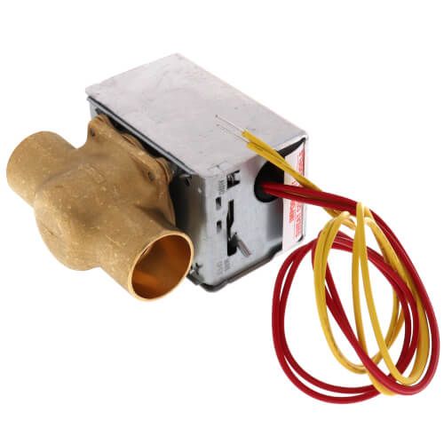 Honeywell Home V8043E1079 - 1" Sweat Connection Zone Valve, Normally Closed, 8 Cv (24v)