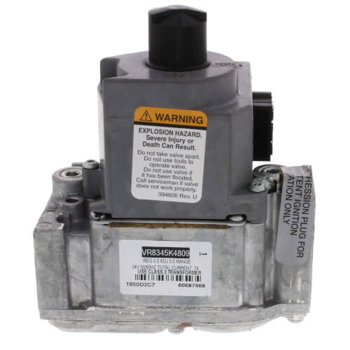 Resideo VR8345K4809 - Electronic Ignition, Slow Opening Gas Valve w/ NG to LP Conversion Kit