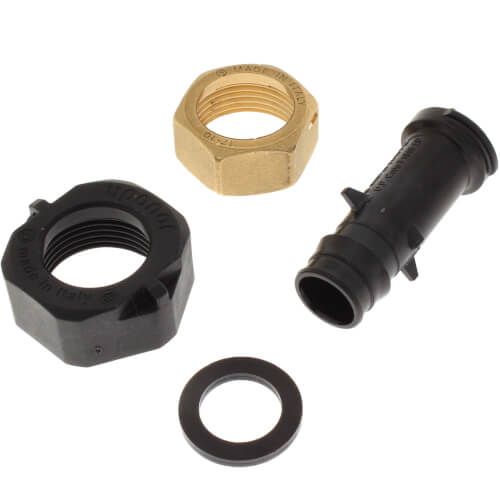 Uponor WS4360750 - 3/4" PEX x 1" NPSM ProPEX EP Straight Water Service Meter Connector