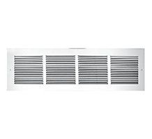 Lennox X1724 - ( 173, 6 x 14 ) In Stamped Steel Return Grille, 1/3" Blade Spacing, Pristine White