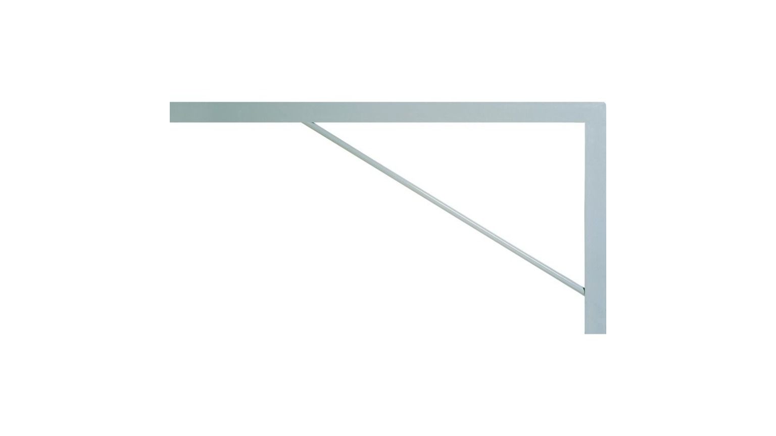 Lennox X1727 - Bramec Bracket 19879, AC Heat Pump Mounting Brackets, Gray, 30 L x 1.5 W x 16 H IN