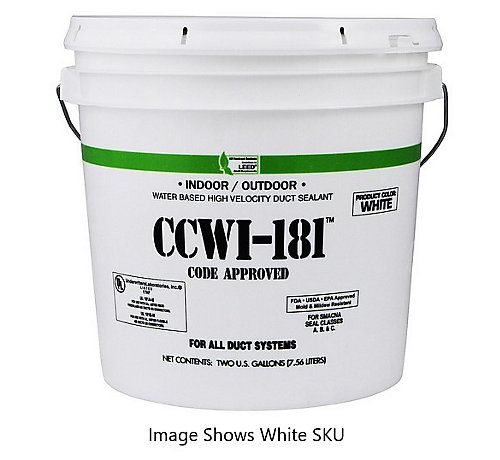 Lennox X1852 - ( 304148 ) CCWI-181 Water Based Duct Sealant, Gray, 1 Gallon Pail