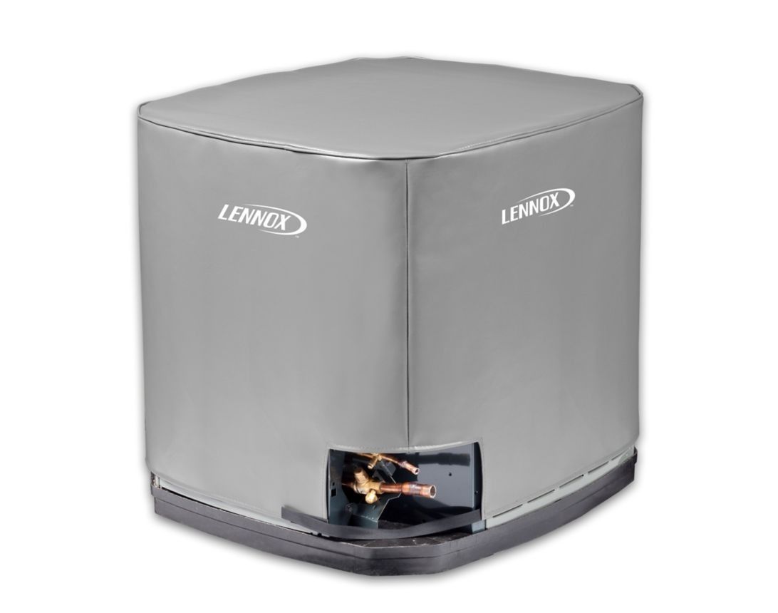 Lennox X7929 – Brinmar 0622BP Full AC Winter Cover with Lennox Logo, 39-1/2 x 35-1/2 x 37", Gray