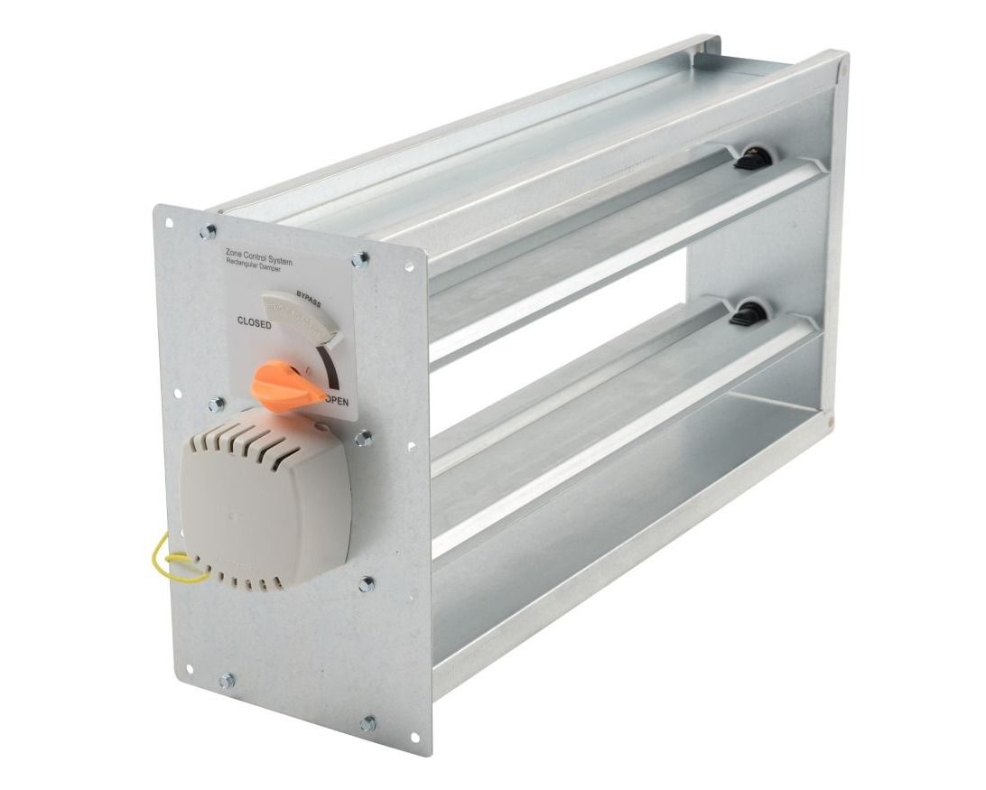 Lennox X4233 – 6737L Rectangular Zone Damper, Side Mount, 20 x 10 Inch, OEM HVAC Zoning Control