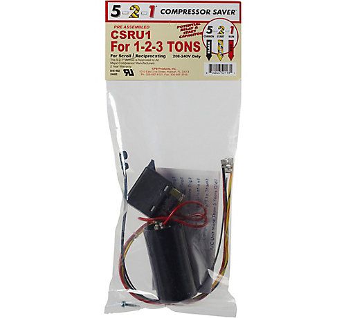 Lennox X4483 - ( CSRU1 ) 5-2-1 Hard Start Compressor Saver for 1 to 3 Ton A/C Units