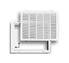 Lennox X4810 - ( 190RF, 16 x 25 ) In Stamped Steel Return Louver Filter Grille, Removable Face; Accepts 1" Filter; 1/2" Blade Spacing, Pristine White