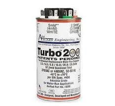 Lennox X5792 - ( TURBO 200 ) Universal Run Capacitor, 2.5 to 67.5 MFD, 440V, Round