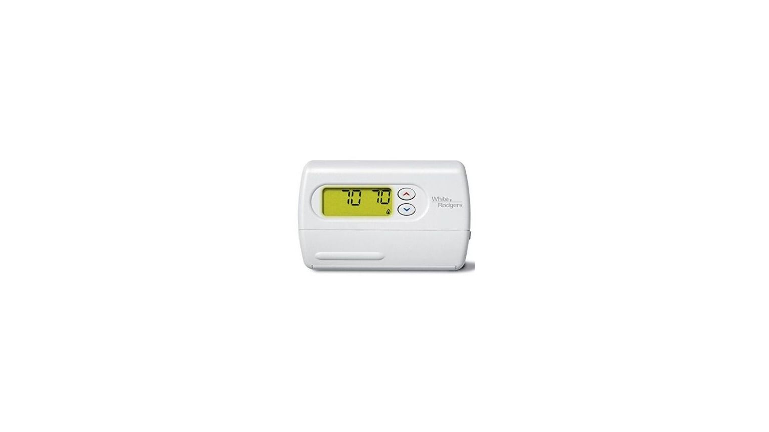 Lennox X6250 - White Rodgers 1F86-344, Non-Programmable Digital Thermostat, Single 1H/1C Heat Pump 1H/1C