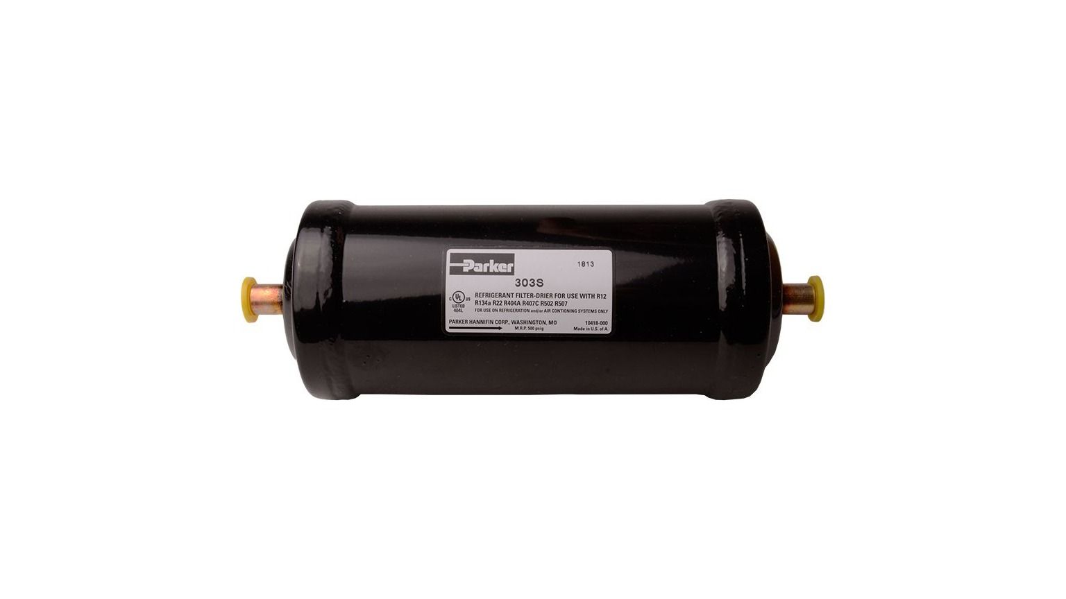Lennox X7785 – DiversiTech DAD303S Liquid Line Filter Drier, 30 Cu In, 3/8" ODF Solder, 3–5 Ton HVAC Systems