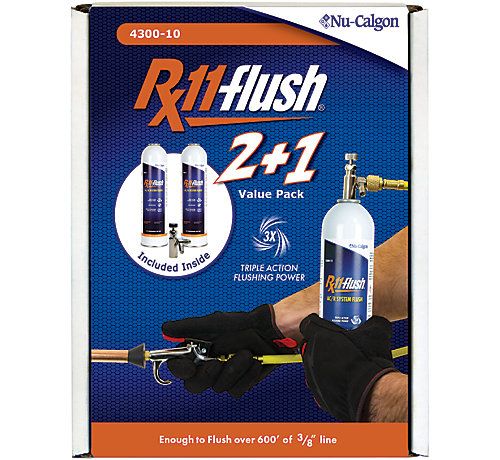 Lennox X7869 - ( 4300-10 ) A/C & Refrigeration Flush, (2) 1 lb. Display Value Pack