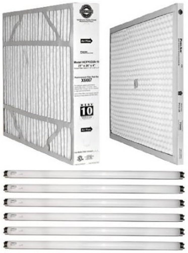 Lennox X8348 - ( 604642-05 ) Air Purifier Maintenance Kit 26 x 21 x 4 Inch, MERV 11