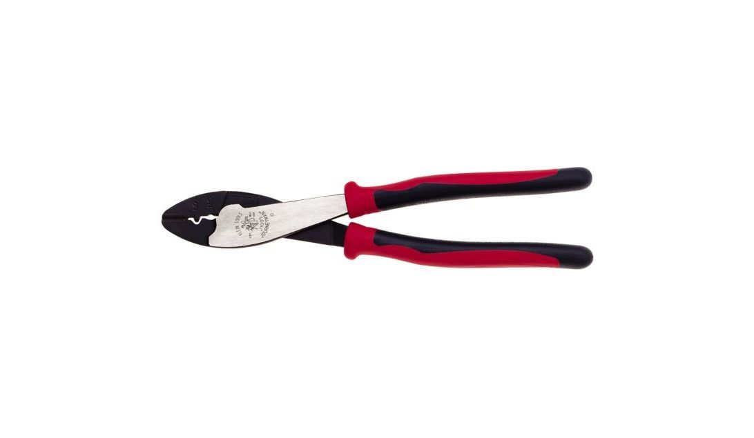 Lennox Y1451 – Klein Tools J1005 Journeyman Crimping & Cutting Tool, 9-3/4 Inch, Heavy-Duty Electrical Pliers