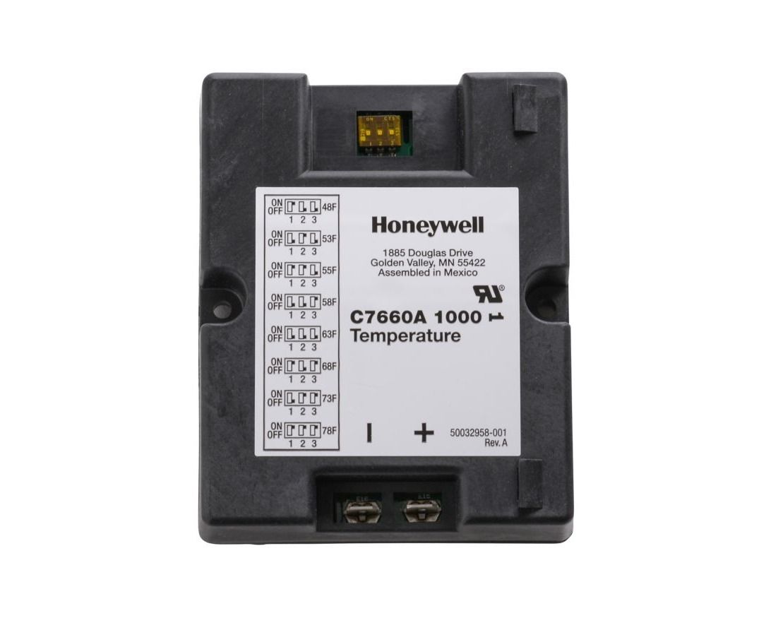 Lennox Y2416 – Honeywell C7660A1000 4–20mA Dry Bulb Temperature Sensor for Supply Duct & Return Air HVAC Applications