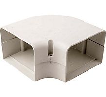 Lennox Y3390 - ( 230-FB4 ) SpeediChannel 90 Degree Flat Bend, Size: 4" Natural Color