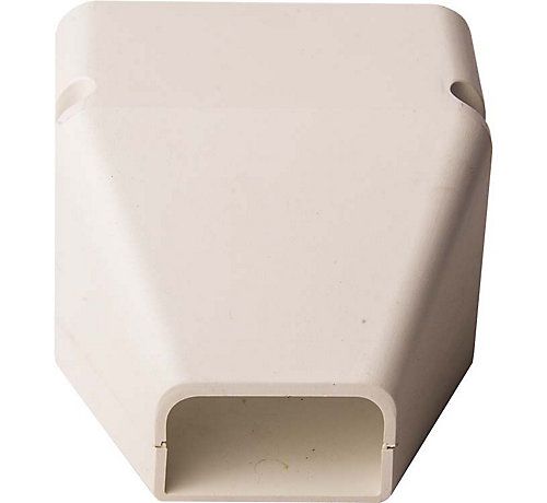 Lennox Y3395 - ( 230-DE4 ) SpeediChannel Duct End, Size: 4" Natural Color