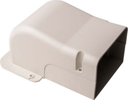 Lennox Y3399 – DiversiTech 230-WC4 SpeediChannel Wall Penetration Cover 4 Inch Natural Color Line Set Cover HVAC Wall Sleeve Trim Plate