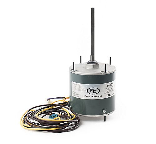 Lennox Y4629 - ( WG840737HT-EW ) Condenser Fan Motor, 1/3HP, 460V-1Ph, 1075 RPM, 70C Ambient