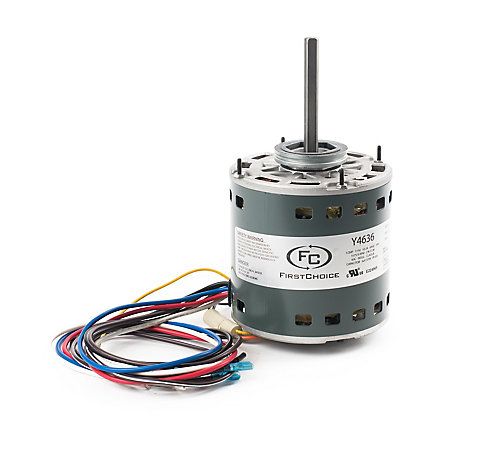 Lennox Y4636 - ( WG840587-EW ) Blower Motor, 1/2 HP, 115V, 3 Speed, 1075 RPM, 10.5