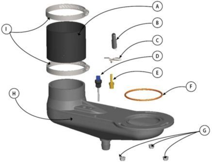 Lennox Y5365 – Lennox 550002295 Condensate Collector Kit for GWM-150 & GWM-200 Wall-Mounted