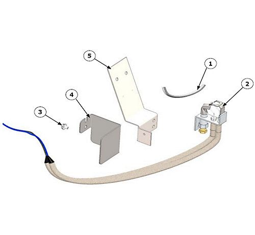 Lennox Y5408 - ( 550002585 ) Spark Pilot Kit, For Gas-Fired Hot Water Boilers, GWB8 Series