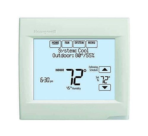 Lennox Y6547 - ( TH8321R1001 ) Touchscreen Digital Programmable Thermostat with IAQ Contacts, Heat Pump 3 Heat/2 Cool, Conventional 2 Heat/2 Cool