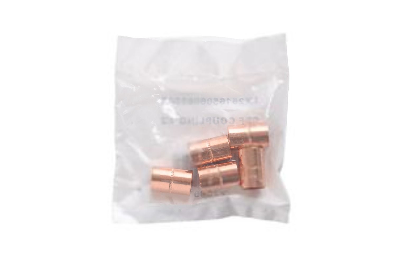 Lennox  Y7085 - Copper Rolled Stop Coupling, 1/2", C x C, 5/Pkg