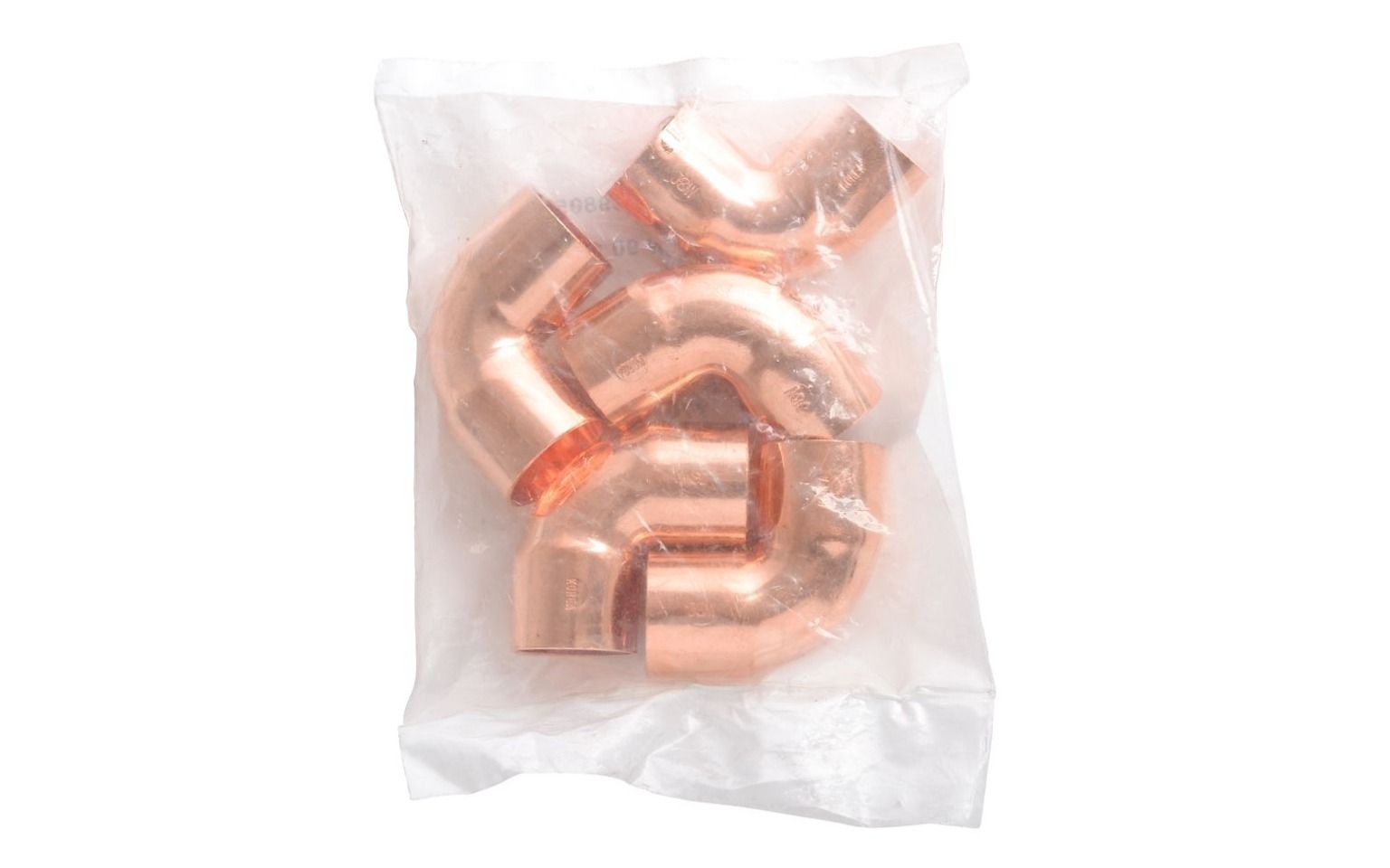 Copper Elbow, 90 Deg, 1-1/8" C x C, 5/Pkg