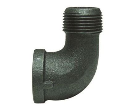 Lennox Y7342 – Black Iron 90 Degree Street Elbow, 3/4 Inch NPT, Gas & HVAC Piping Fitting