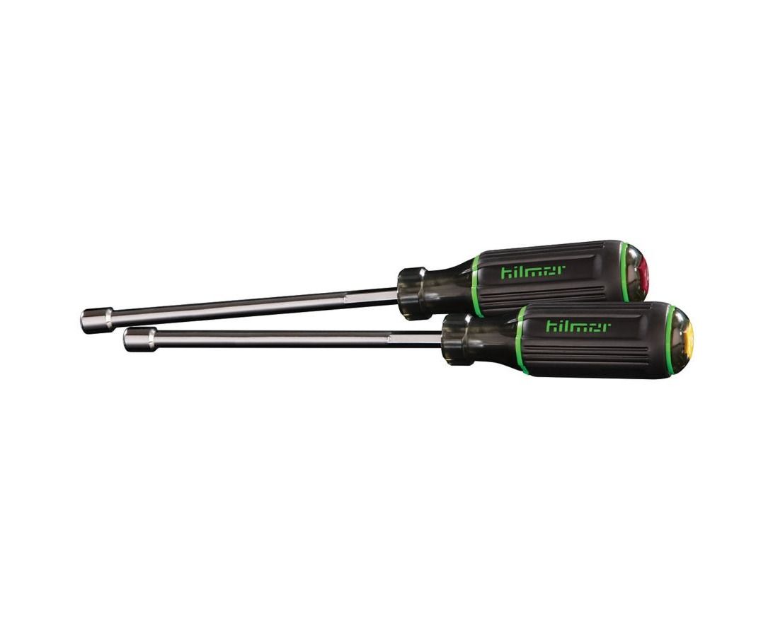Lennox Y7797 – Hilmor 1839074 6 Inch Shaft Magnetic Nut Driver Set, 2-Piece HVAC Tool Kit