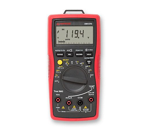 Lennox Y7846 - ( AM-570 ) True RMS Industrial Multimeter, dual Thermocouples