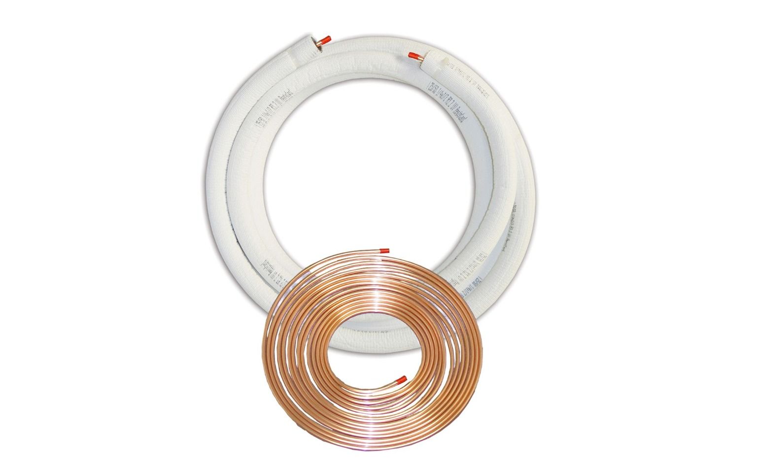 Lennox Y7961 -  JMF 061208250H, 3/8"L x 3/4"S x 1/2" Wall x 25', EZ-PULL Insulated Lineset, Plain End, White