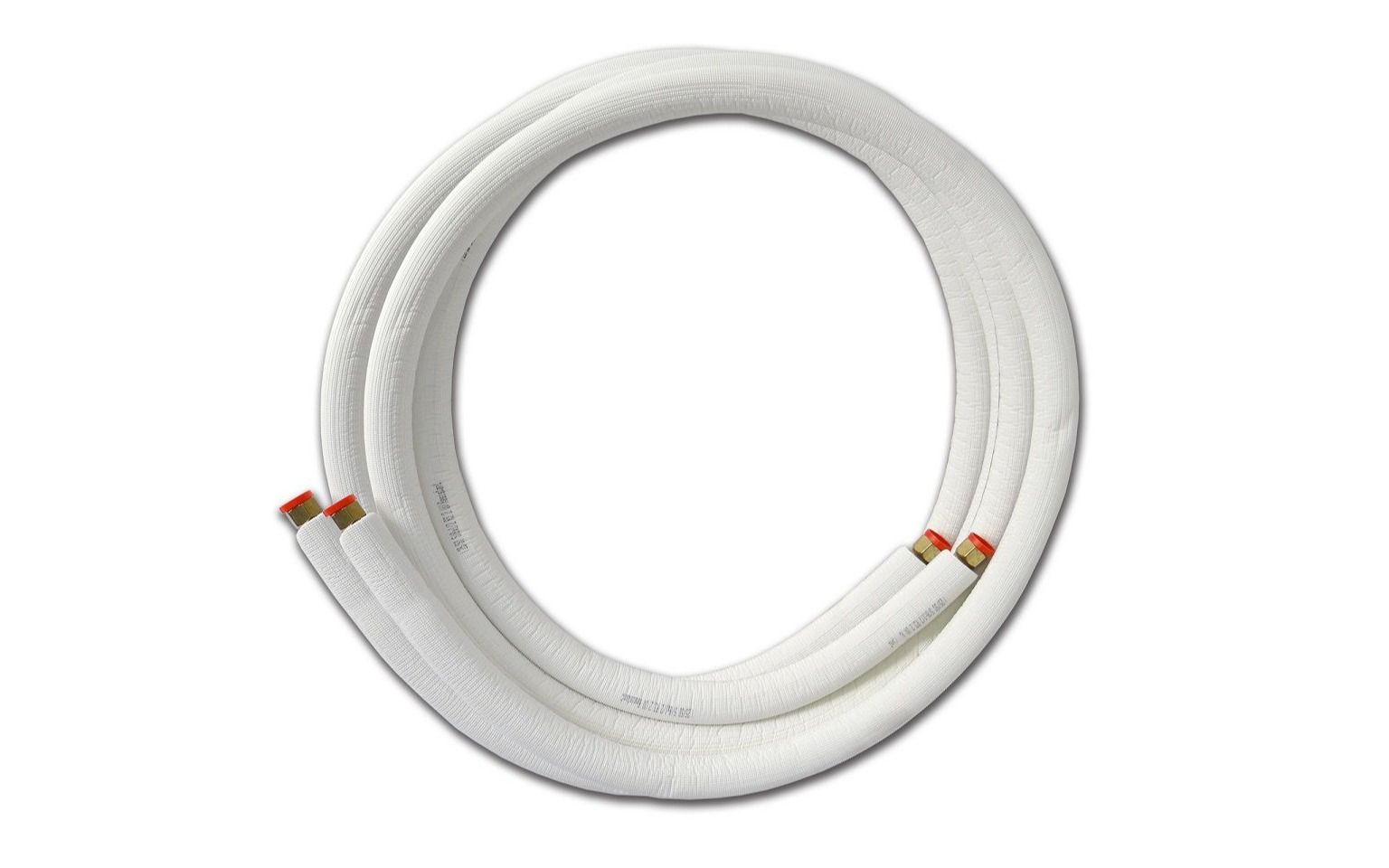 Lennox Y8172 - JMF DL04060850H, 1/4" L x 3/8" S x 1/2" Wall, 50', EZ-PULL Insulated Lineset, Flare Nut, White