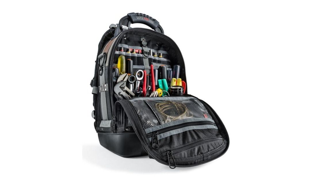 Lennox Y8219 – Veto Tech Pac Tech Series Tool Backpack, Heavy-Duty HVAC Technician Tool Bag with Waterproof Base & Multiple Storage Compartments, Professional Service Carrying System
