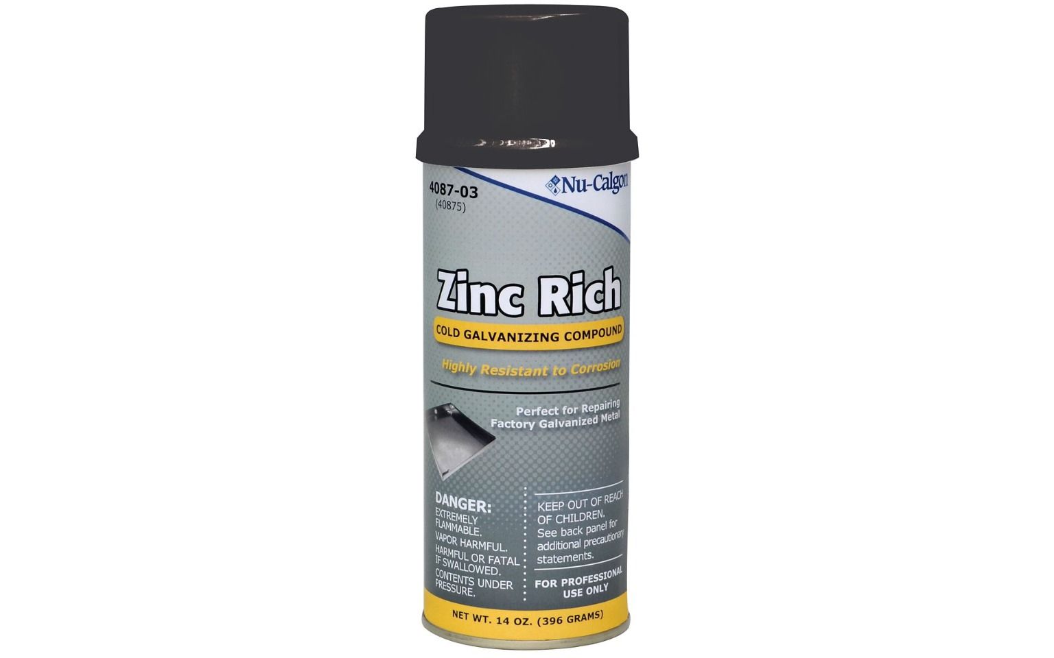 Lennox Y8569 - Nu-Calgon 4087-03, Cold Galvanizing Spray, Gray/Black, 13 Ounce Aerosol