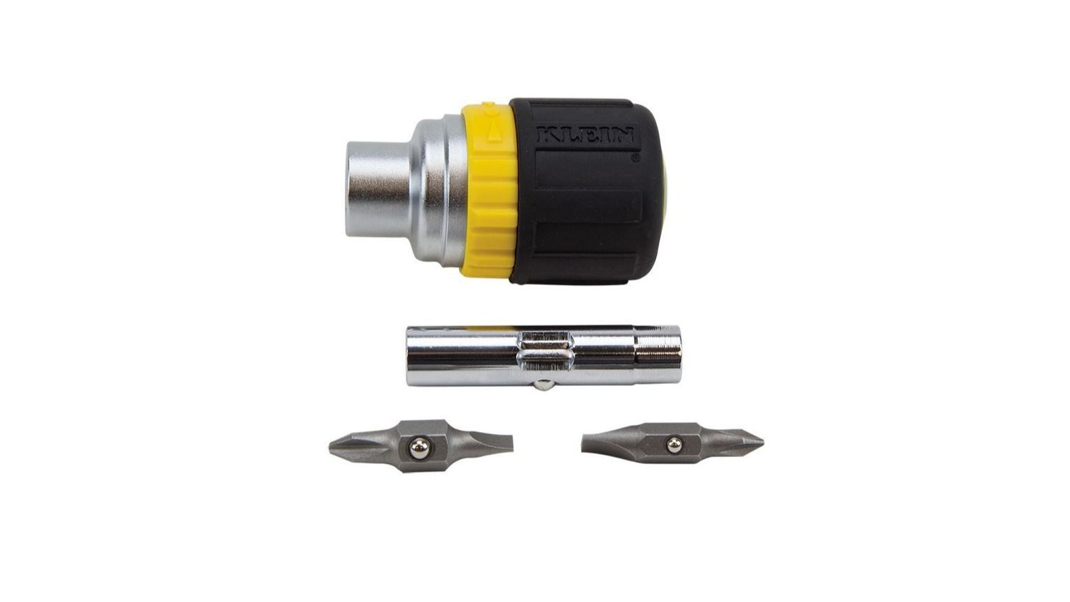 Lennox Y8583 - Klein 32593 6-in-1 Ratcheting Stubby Screwdriver
