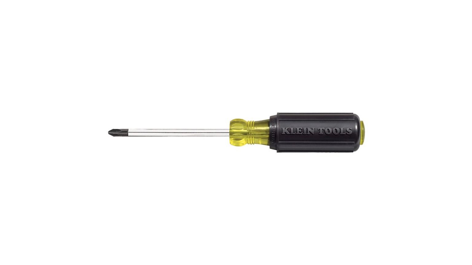 Lennox  Y1486 - Klein 603-4 #2 Phillips Screwdriver, 4" Round-Shank, Cushion Grip