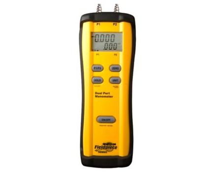 Lennox Y9240 – Fieldpiece SDMN5 Dual Port Manometer, A2L Compatible HVAC Pressure Measurement Tool