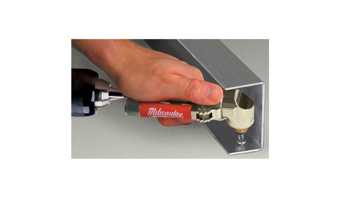 Lennox Y9572 – Milwaukee 49-22-8510 Right Angle Attachment, Compact Drill & Impact Driver Adapter, OEM Service Tool