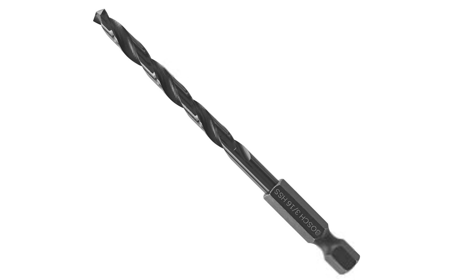 Lennox  Y9612 - Bosch BL2139IM 3/16" Impact Tough Black Oxide Drill Bit
