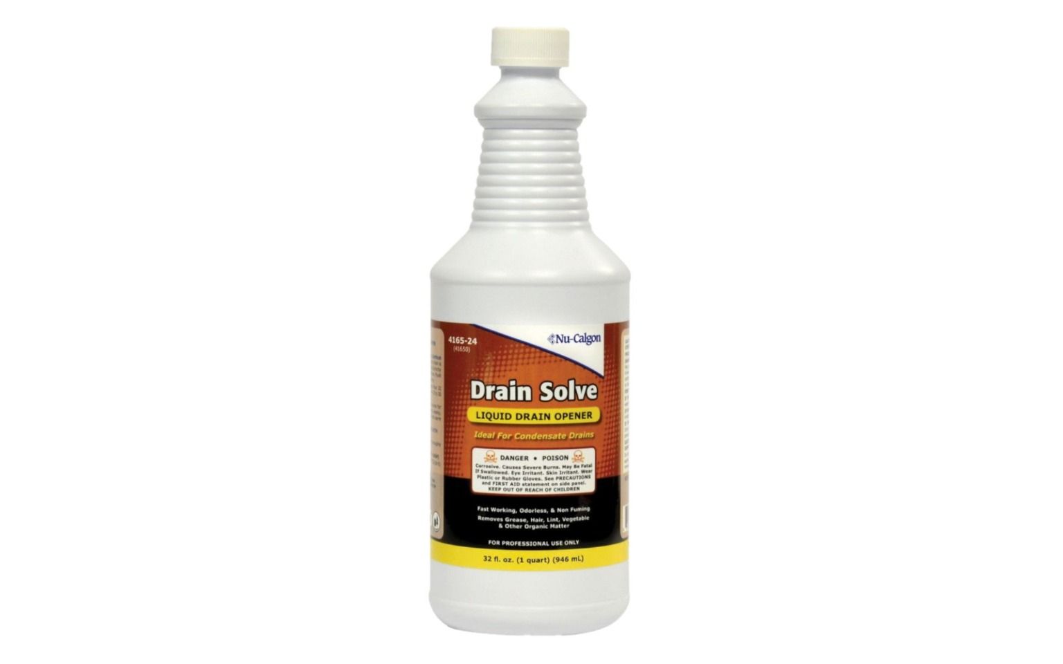 Lennox  Y9942  - Nu-Calgon 4165-24, Drain Solve, Liquid Drain Opener, 1 Quart Bottle