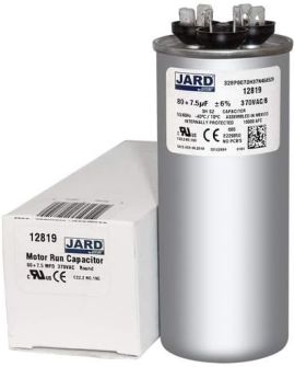 Jard 12819 - 80/7.5 MFD 370V ROUND