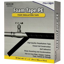 Nu-Calon 4219-20 - Insulation Foam Tape, PE 12 x 1 cs.