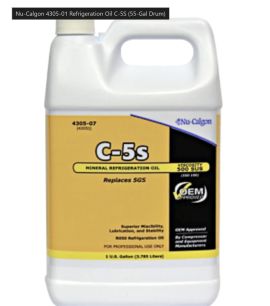 Nu-Calgon  4305-07 - Refrigeration Oil, C-5s 6 x 1 gal. cs.