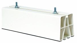 Sauermann FSEN450 – UV Resistant PVC Floor Supports (Pack of 2) | 17-3/4"