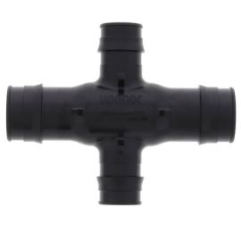 Uponor Q4801075 - ProPEX EP Opposing Port Tee 1" x 1" x 3/4" x 3/4"