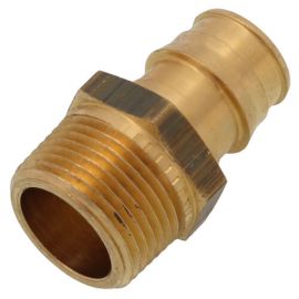 Uponor Q5527575 - 3/4" ProPEX x 3/4" NPT Brass Male Adapter