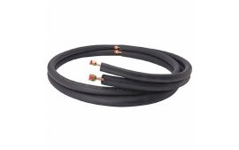 Lennox  X0258 - Cerroset 406805008139, 1/4" L x 3/8" S x 50', Ductless/Mini-Split Insulated Lineset, Flare Nut, Black